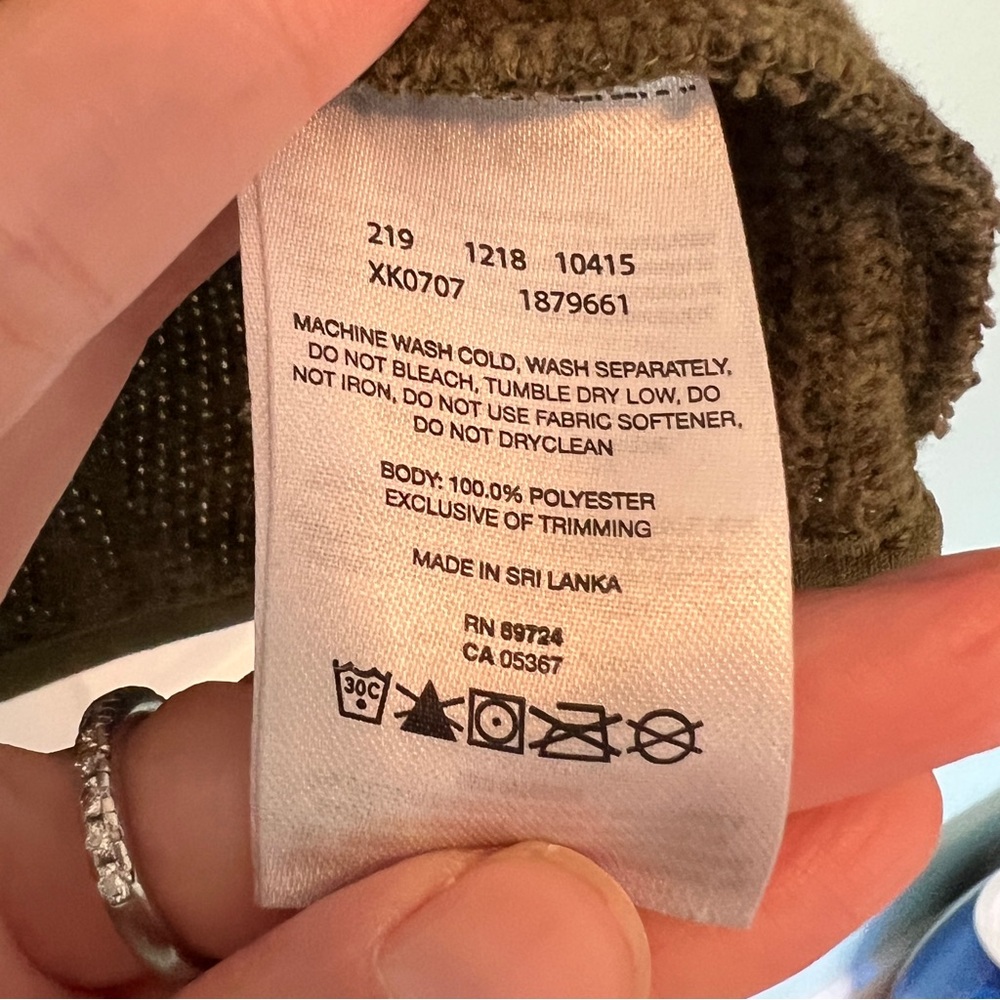 Columbia Forest Green Textured Hoodie - Picture 5 of 8